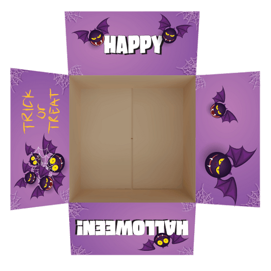 Halloween Bat Care Package Flap Stickers
