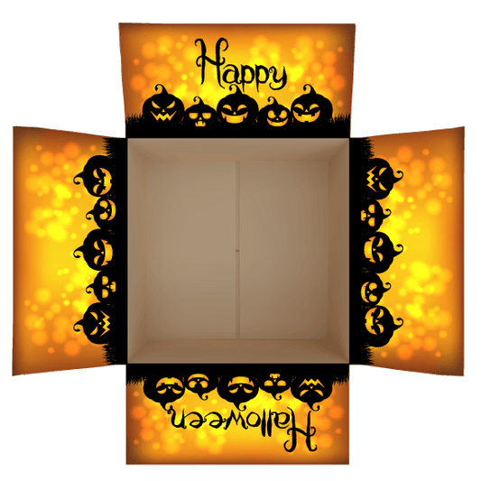 Jack-O’-Lantern Care Package Flap Stickers
