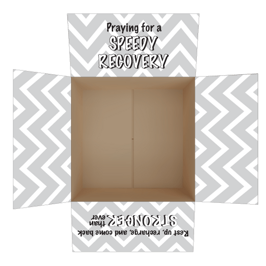 Speedy Recovery Care Package Flap Stickers